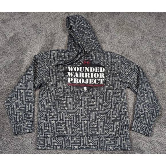 Under Armour Hoodie Mens Small Wounded Warrior Project South Carolina Gamecocks - Picture 1 of 8